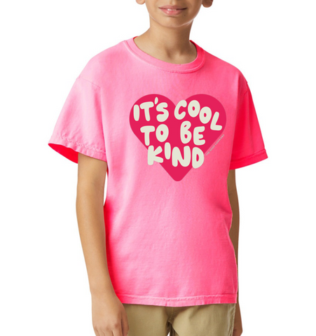 'IT'S COOL TO BE KIND' Unisex Pullover - RED
