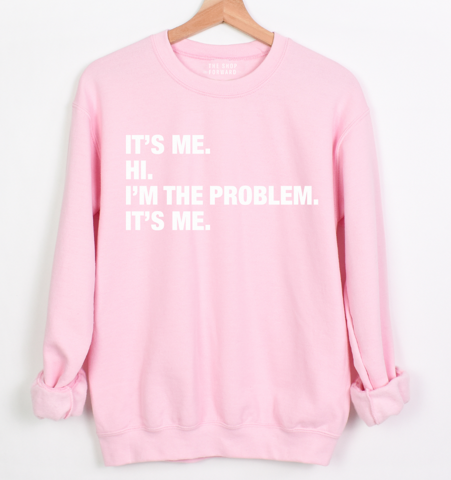 4 Things® 'It's Me' Unisex Pullover Sweatshirt - Pink 4 Things®