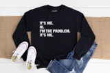 4 Things® 'It's Me' Unisex Pullover Sweatshirt - Black