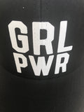 GRL PWR Hat - Black & White