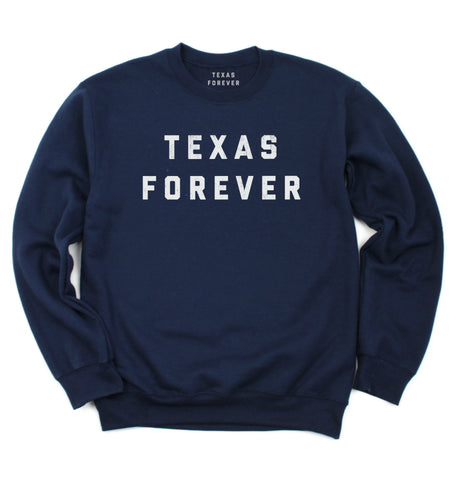 Texas Forever® Unisex Fleece Pullover - Navy