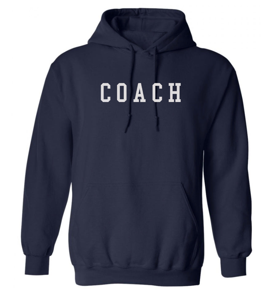 COACH Unisex Hoodie- NAVY