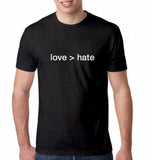 love > hate shirt