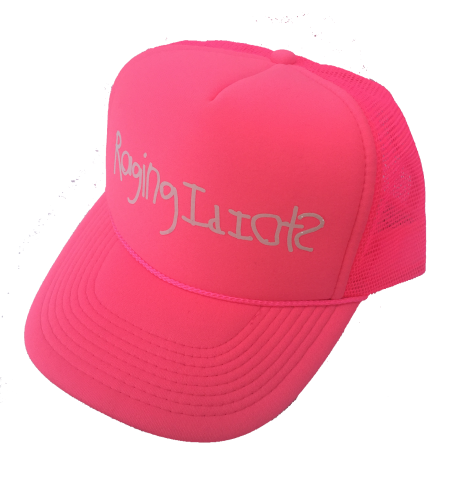 Raging Idiots Hat - Neon Pink