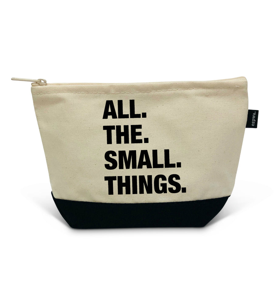 4 THINGS® ''SMALL THINGS" Zipper Pouch