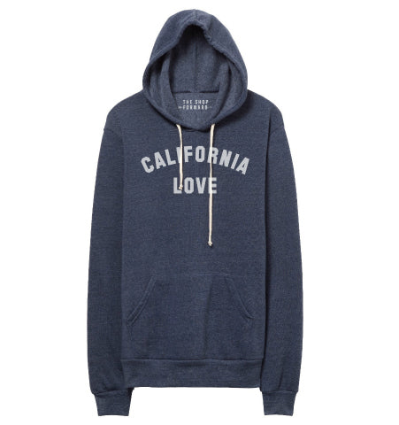 CALIFORNIA LOVE Unisex Hoodie - Navy