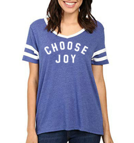 CHOOSE JOY Unisex Bright Neon Tie-Dye Tee
