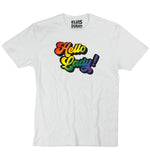 'Hello Lady' Rainbow Unisex T-Shirt