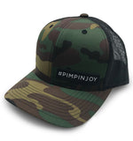 Camo #PIMPINJOY Hat