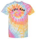 COOL MOM® Tie Dye T-Shirt - Faded Rainbow™