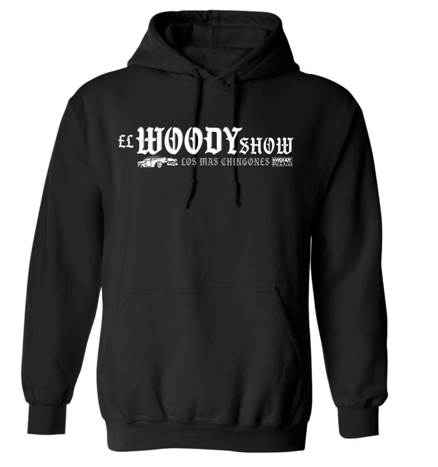 Woody Show 'Los Mas Chingones' Unisex Hoodie - Black