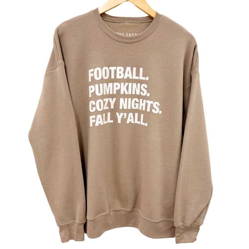 4 Things® 'Fall Y'all' Unisex Pullover Sweatshirt