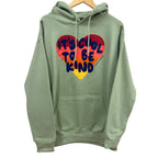 'IT'S COOL TO BE KIND' UNISEX HOODIE