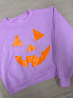 HALLOWEEN WOMEN'S CROPPED PULLOVER