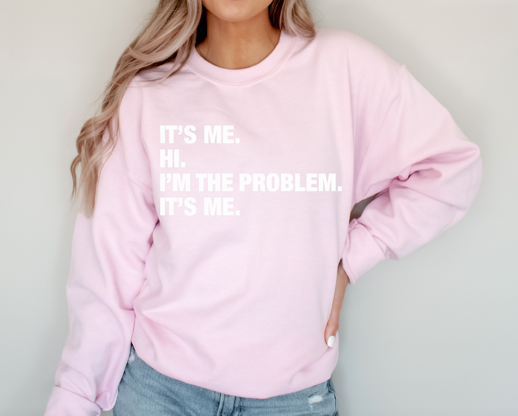 4 Things® 'It's Me' Unisex Pullover Sweatshirt - Pink