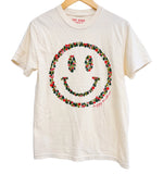'Happy Christmas' Happy Face Tee - Ivory