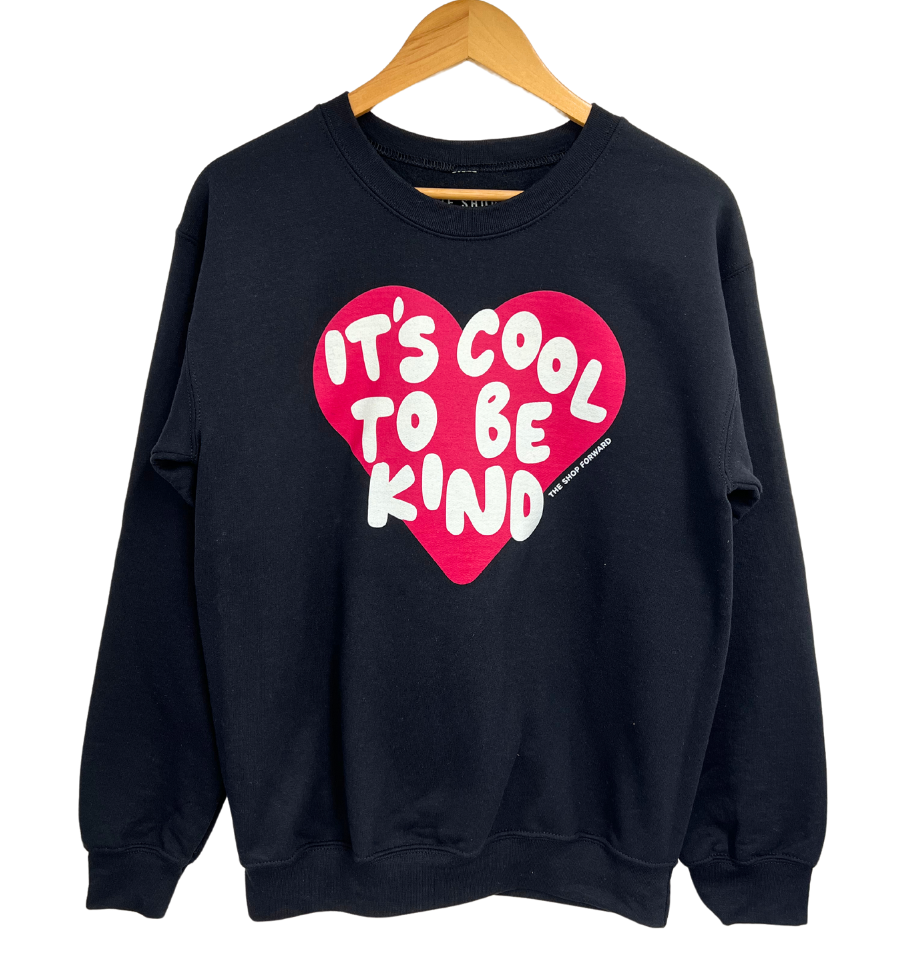 'IT'S COOL TO BE KIND' UNISEX PULLOVER