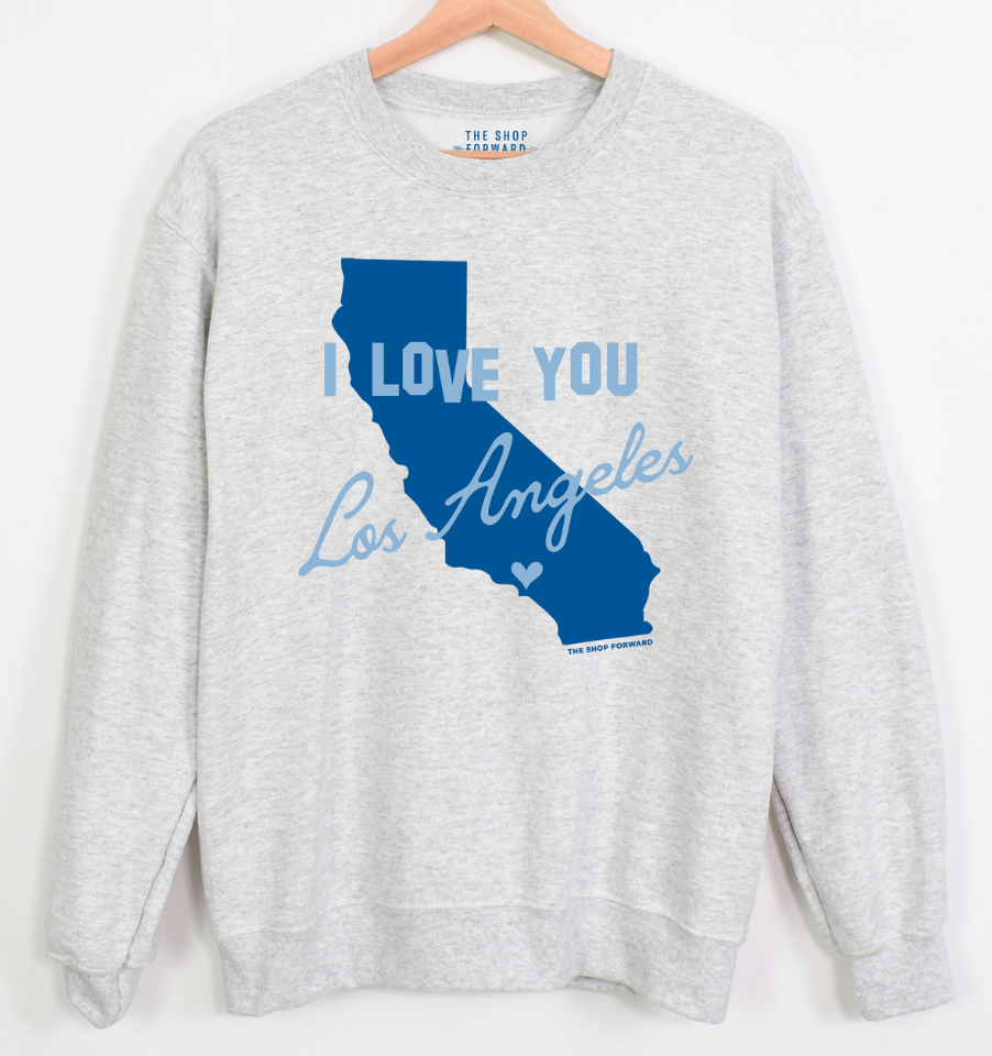 'I LOVE YOU LOS ANGELES' UNISEX PULLOVER