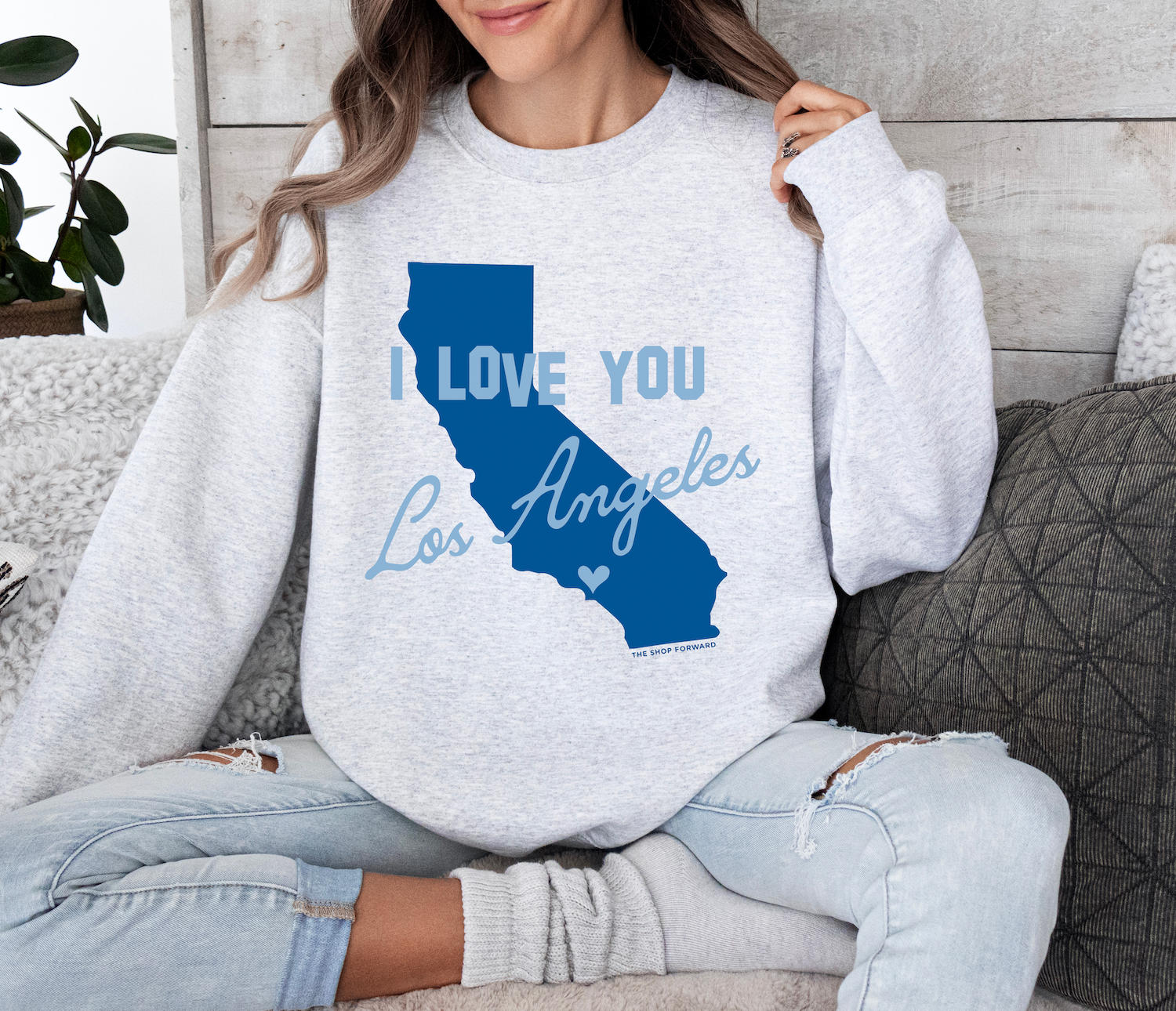 'I LOVE YOU LOS ANGELES' UNISEX PULLOVER