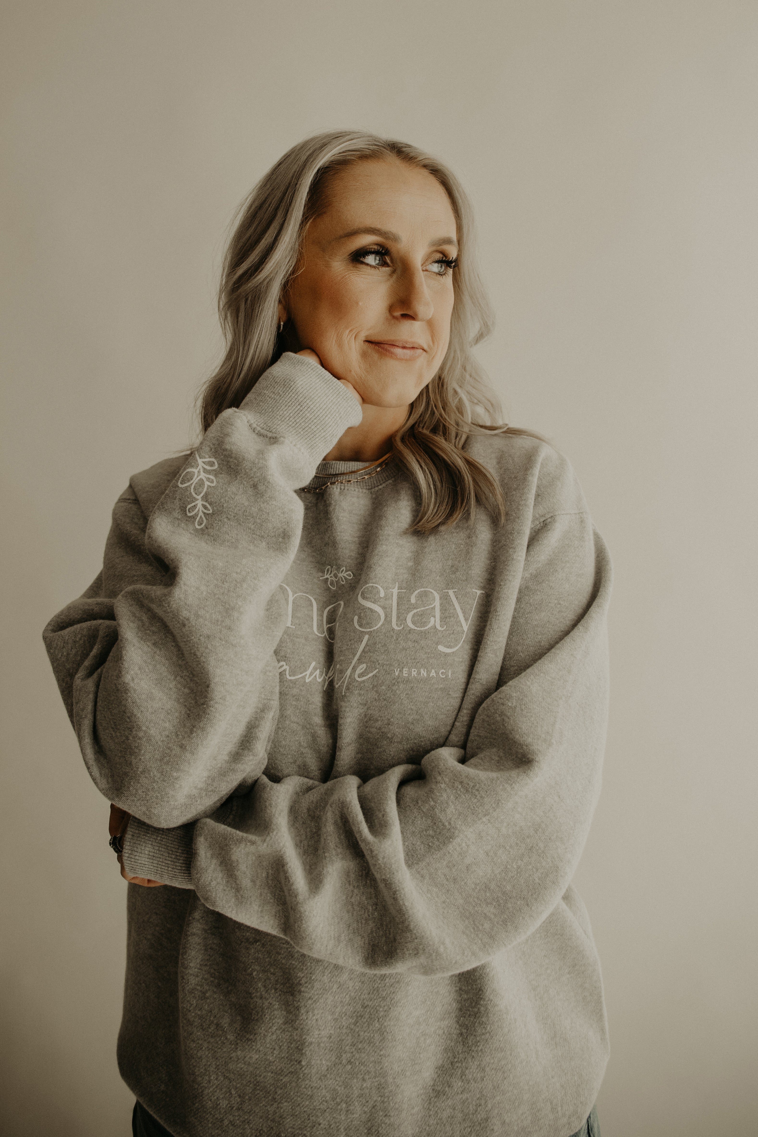 CSA UNISEX GRAY CREW