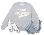 'TIRED TEACHERS CLUB' UNISEX PULLOVER
