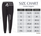 'love more' Unisex Soft Fleece Jogger Sweatpants - Black