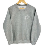 'TACOS ARE MY LOVE LANGUAGE' Unisex Fleece Pullover - Grey