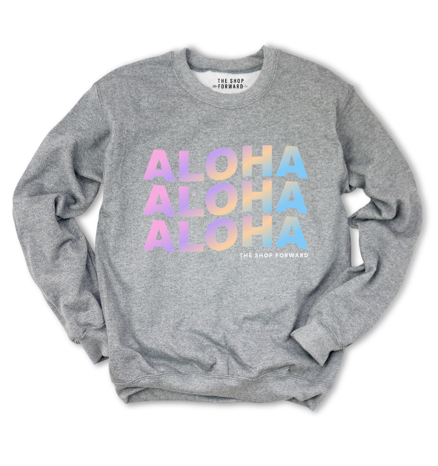 'ALOHA' UNISEX PULLOVER