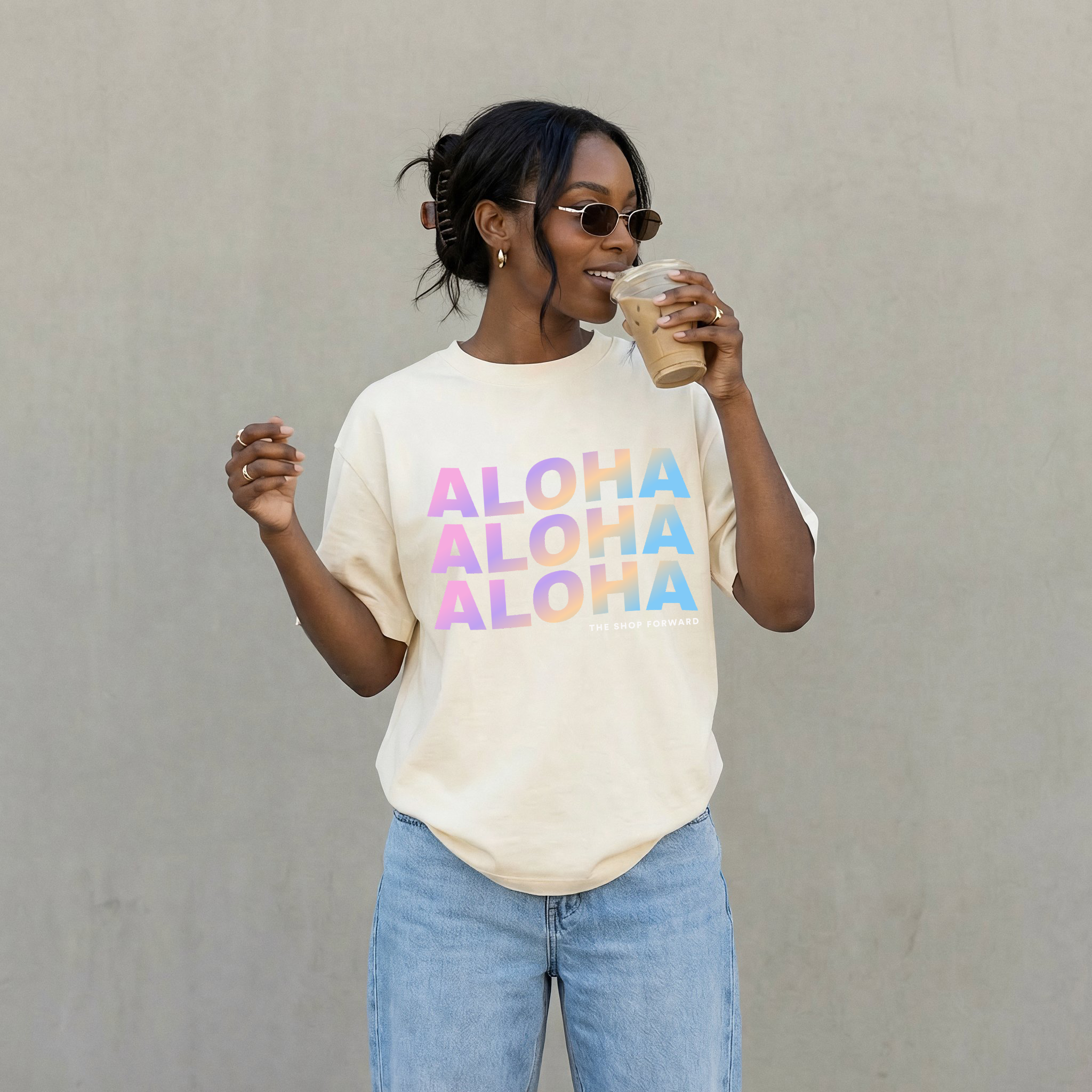 'ALOHA' UNISEX TEE