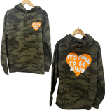 IT'S COOL TO BE KIND' UNISEX HOODIE - CAMO
