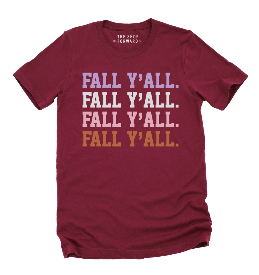 'FALL Y'ALL' Repeat Unisex Tee
