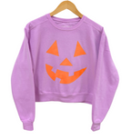 HALLOWEEN WOMEN'S CROPPED PULLOVER