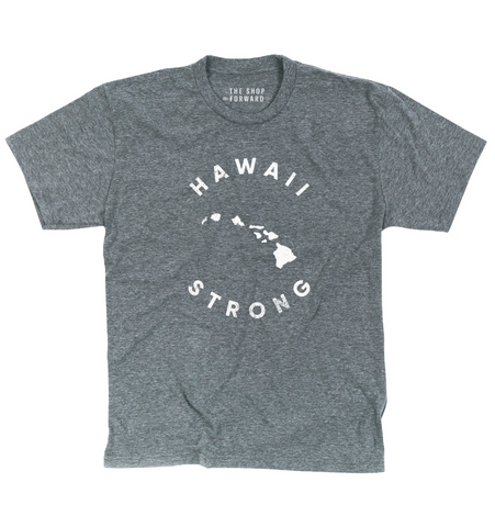 HAWAII STRONG Unisex T-Shirt - Heather Grey
