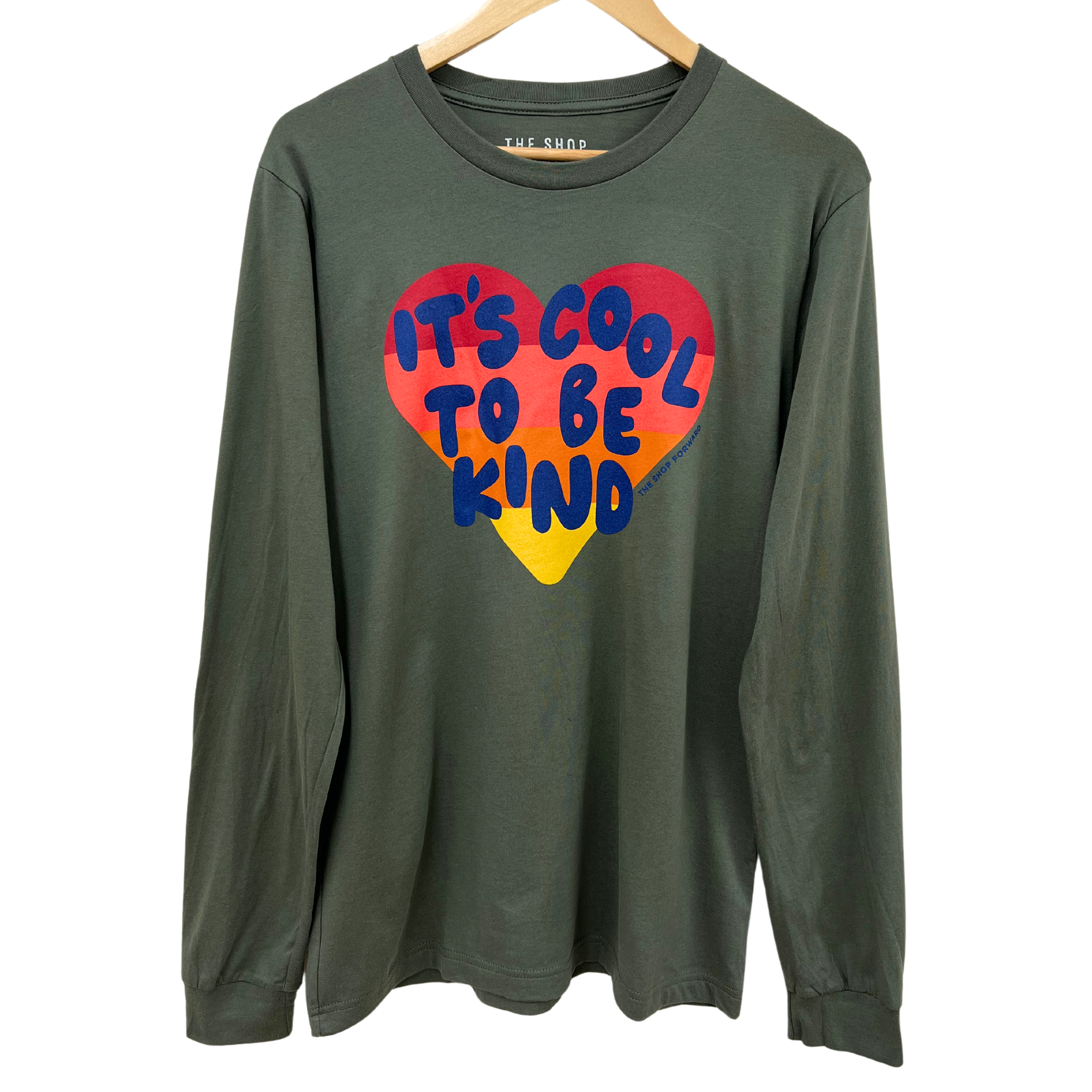'IT'S COOL TO BE KIND' UNISEX LONG SLEEVE TEE