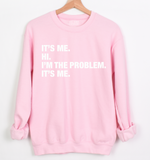 4 Things® 'It's Me' Unisex Pullover Sweatshirt - Pink