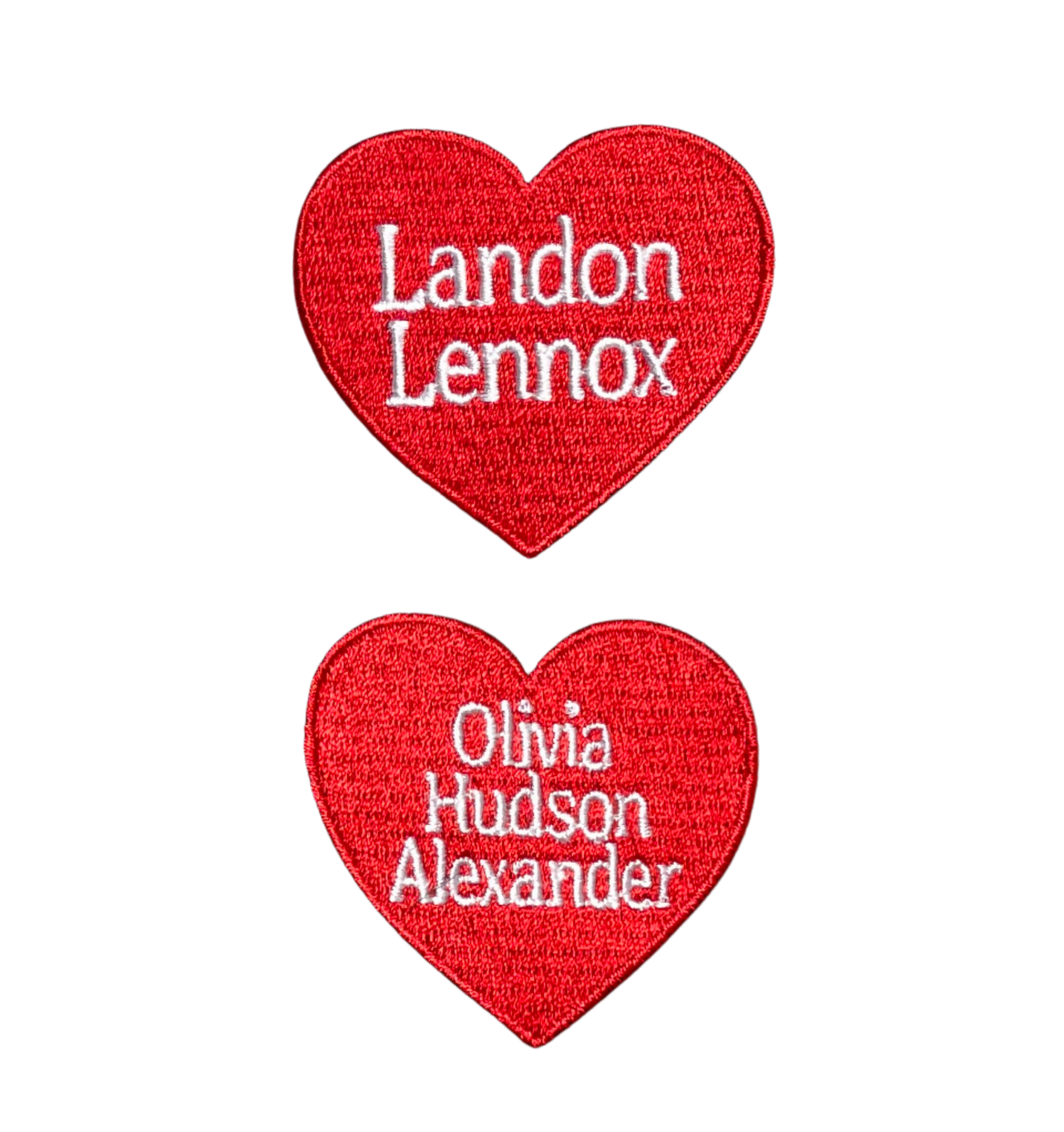 PERSONALIZED HEART UNISEX HOODIE