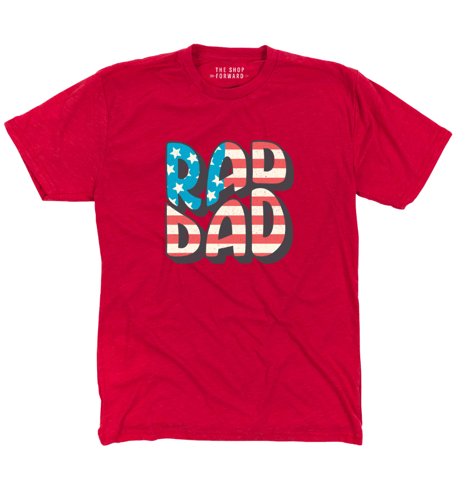 'RAD DAD' UNISEX TEE