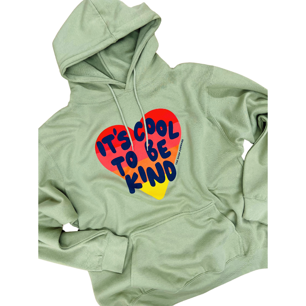 'IT'S COOL TO BE KIND' UNISEX HOODIE