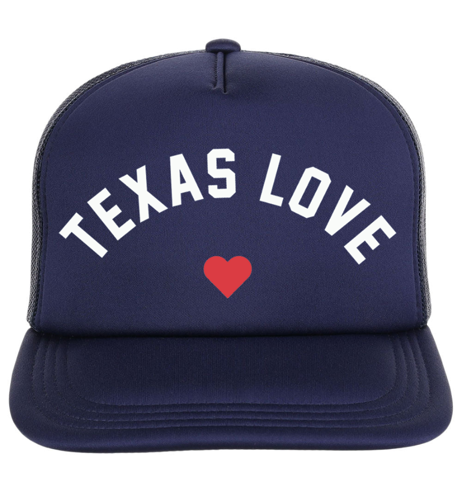 'TEXAS LOVE' FOAM TRUCKER HAT