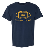 '2023 TURKEY BOWL' Vintage Print Unisex Tee - NAVY
