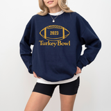 2023 TURKEY BOWL' Vintage Print Unisex Pullover - NAVY