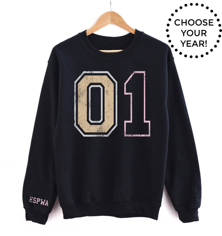 00's Born Year® Sweatshirt - Choose Your Year! (00-09)