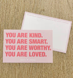 4 THINGS® AFFIRMATION NOTECARD SET
