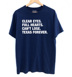 4 Things® Texas Forever Unisex Heavyweight T-Shirt - Navy