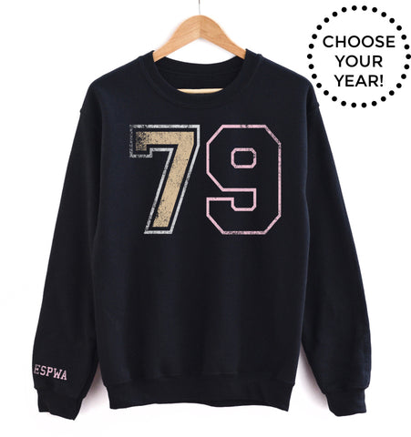 70's Born Year® Sweatshirt - Choose Your Year! (70-79)