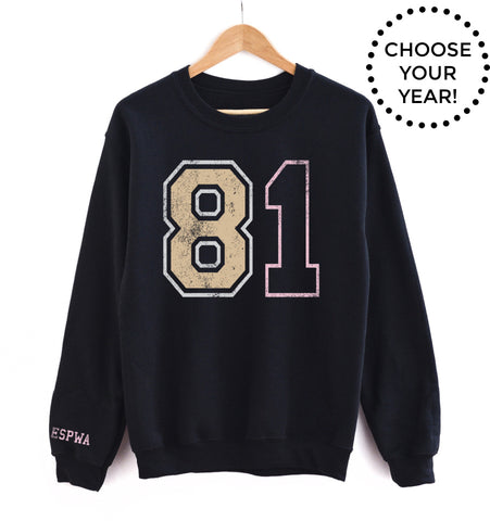 80's Born Year® Sweatshirt - Choose Your Year! (80-89)