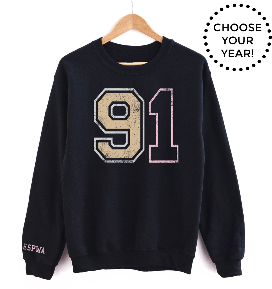 90'S BORN YEAR® UNISEX PULLOVER - CHOOSE YOUR YEAR! (90-99)