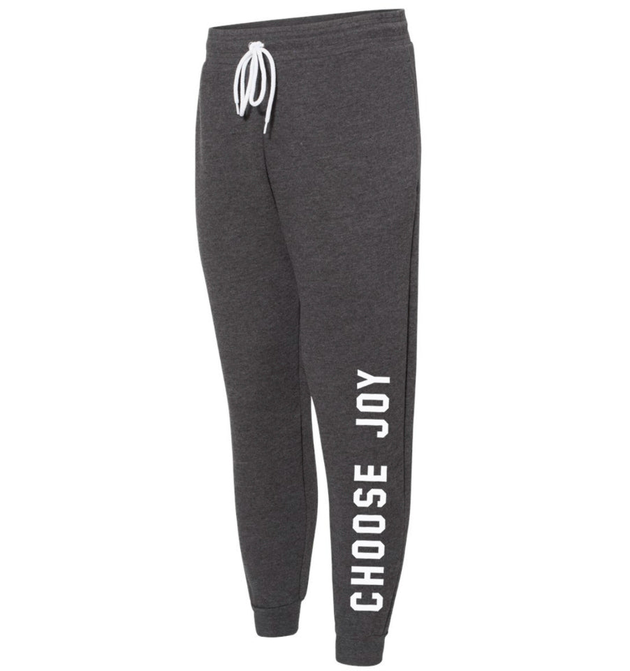 'CHOOSE JOY' UNISEX JOGGER SWEATPANTS