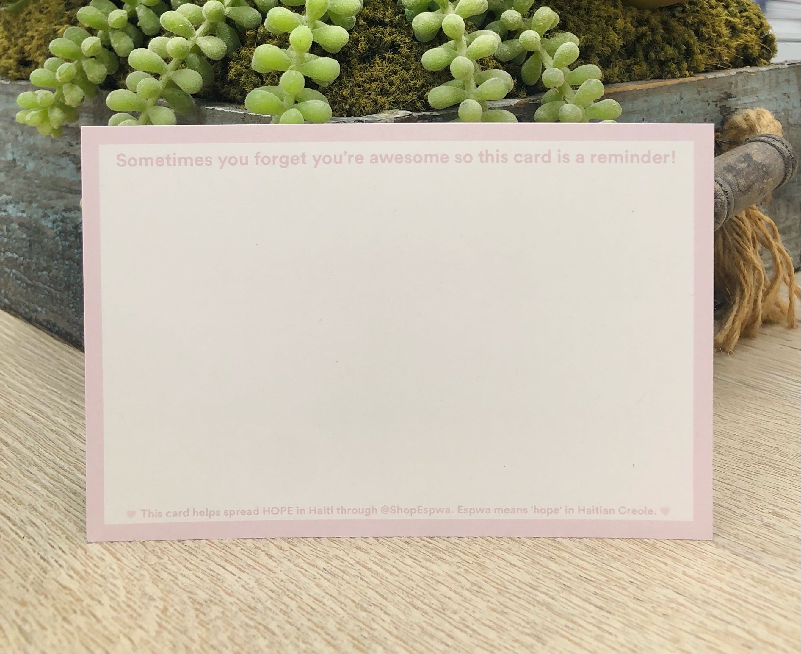 4 THINGS® AFFIRMATION NOTECARD SET