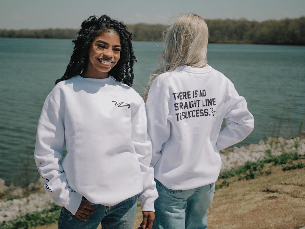 A clearance line hoodie
